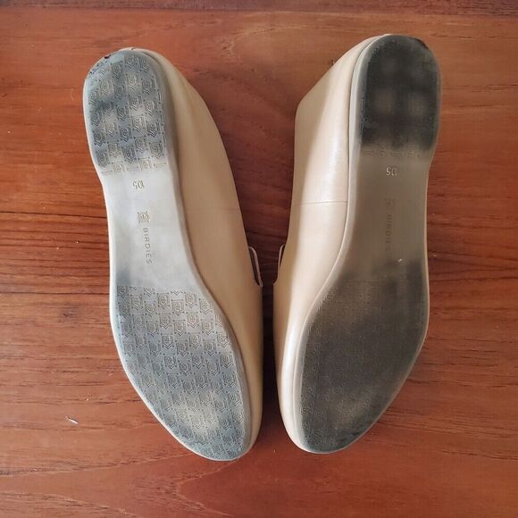 Birdies The Starling Taupe Tan Leather Loafer Flat Womens 10.5 EU 41.5 - Picture 4 of 8